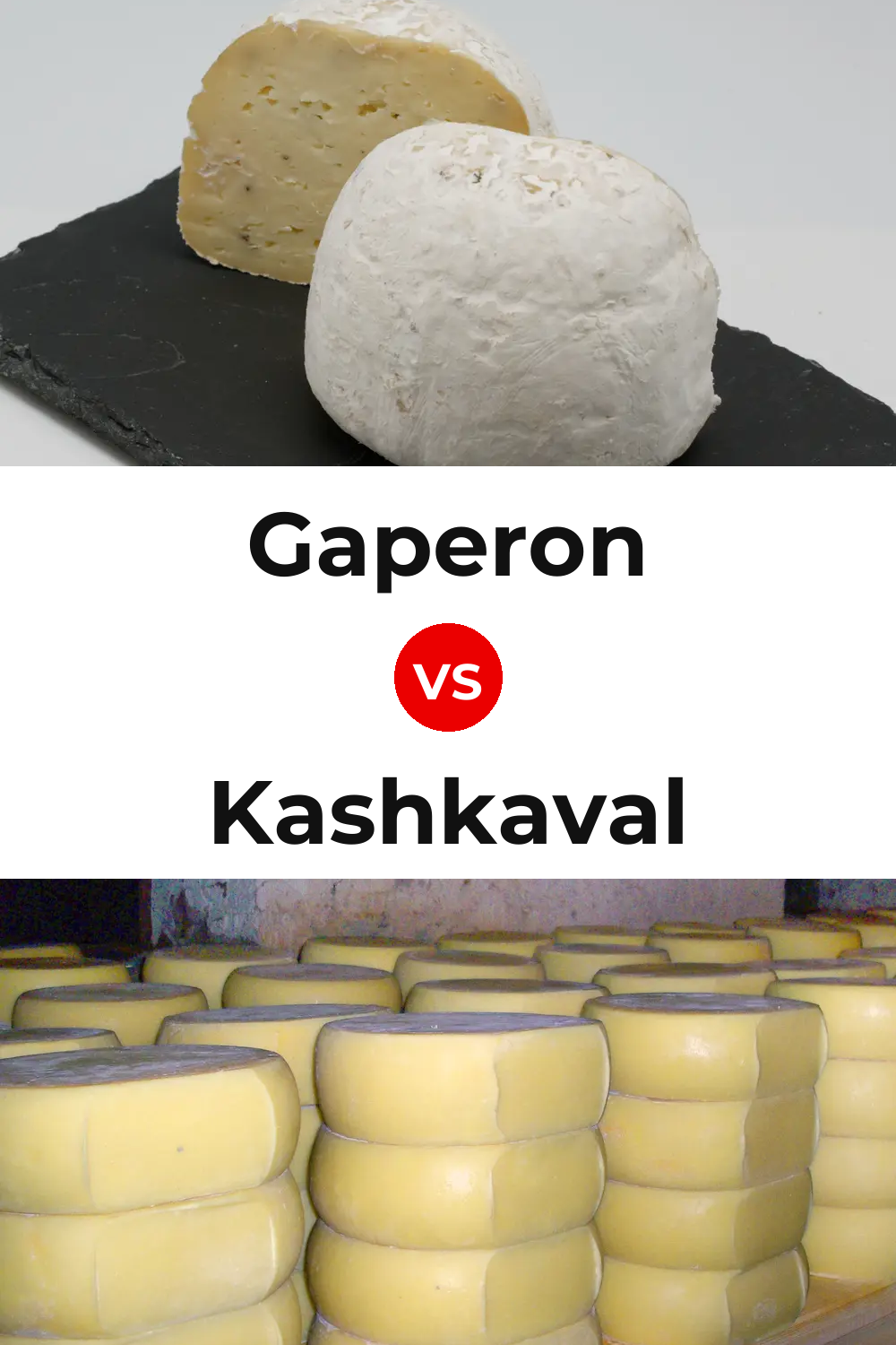 Gaperon Cheese vs Kashkaval Cheese Pinterest comparison