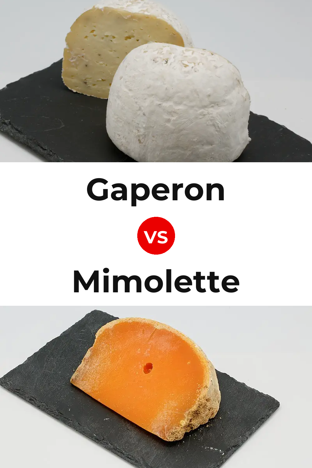 Gaperon Cheese vs Mimolette Cheese Pinterest comparison