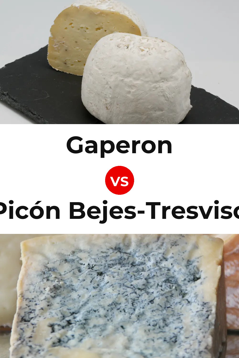 Gaperon Cheese vs Picón Bejes-Tresviso Cheese Pinterest comparison