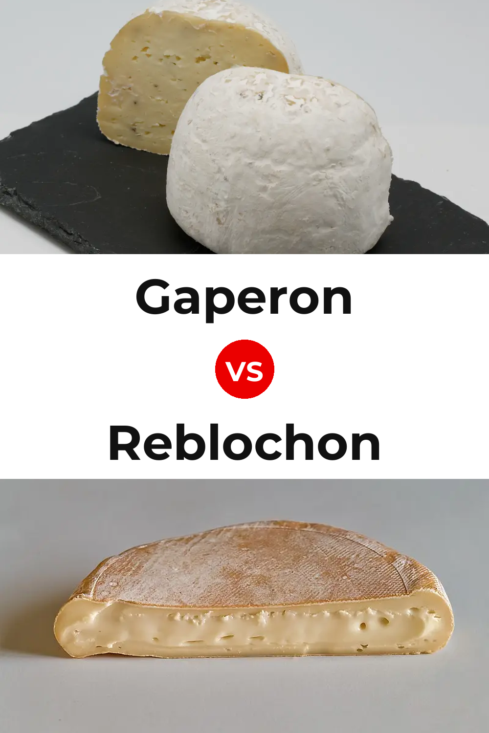 Gaperon Cheese vs Reblochon Cheese Pinterest comparison