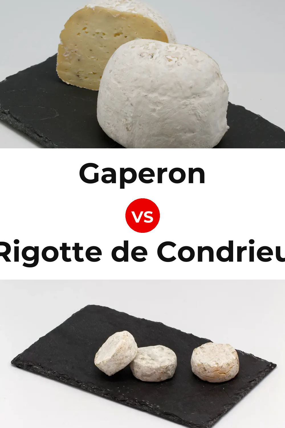 Gaperon Cheese vs Rigotte de Condrieu Cheese Pinterest comparison
