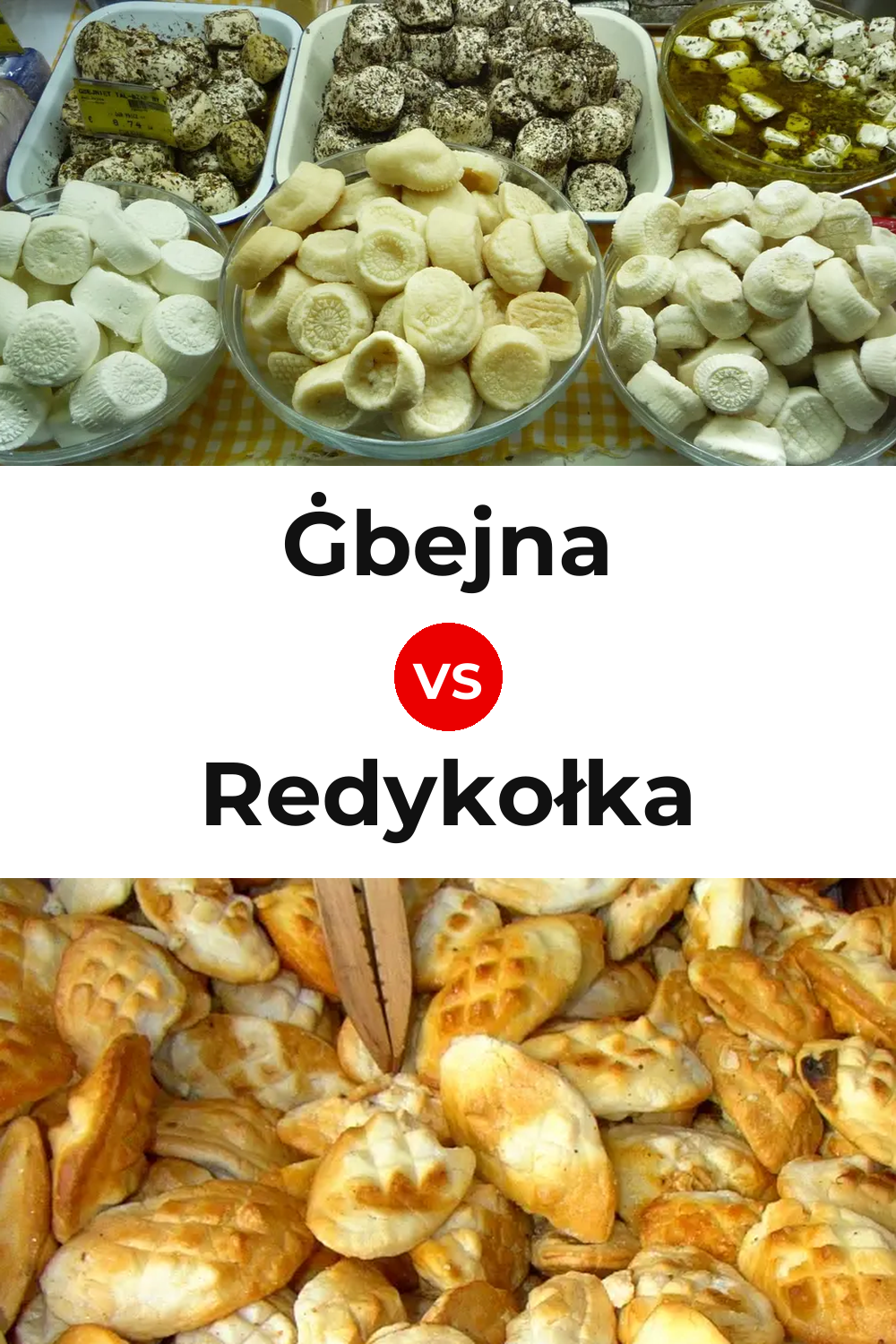 Ġbejna Cheese vs Redykołka Cheese Pinterest comparison