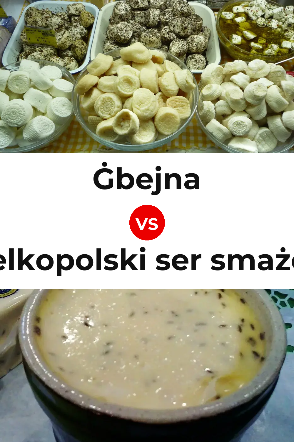 Ġbejna Cheese vs Wielkopolski ser smażony Cheese Pinterest comparison