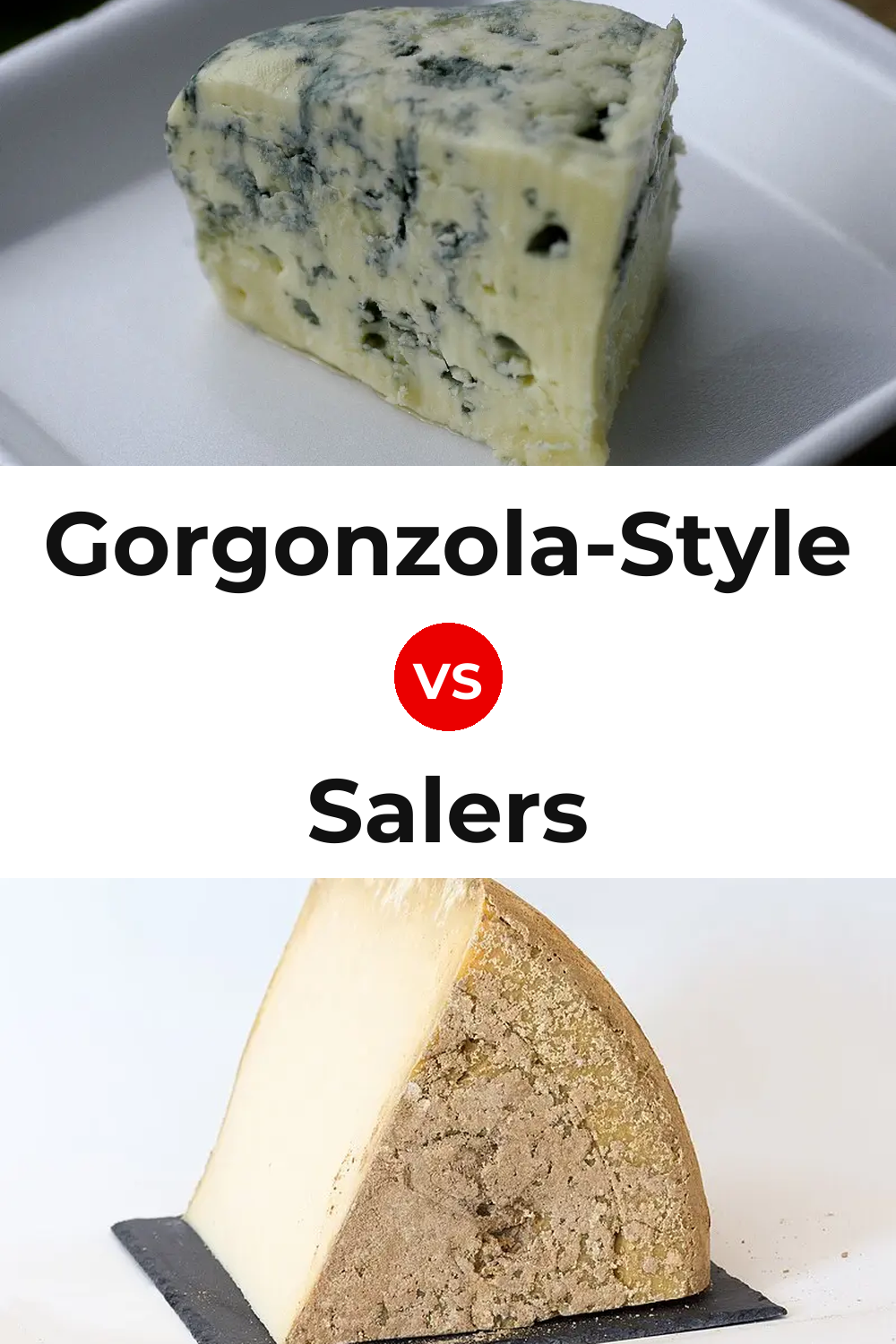 Gorgonzola-Style Cheese vs Salers Cheese Pinterest comparison
