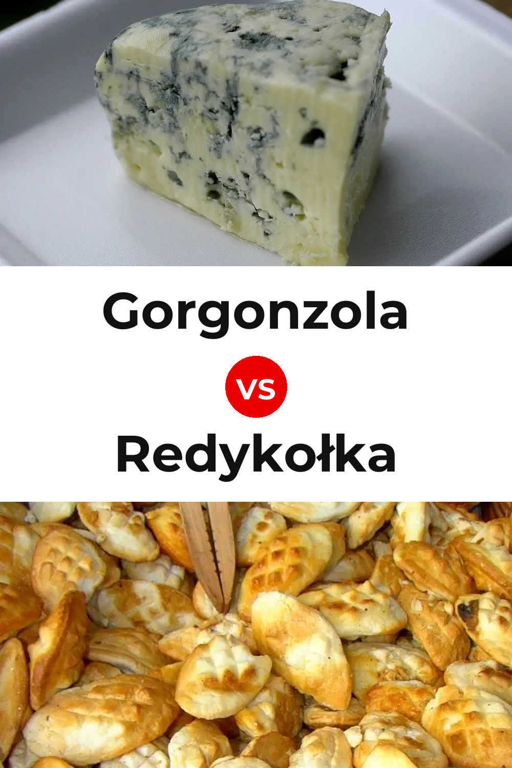 Gorgonzola Cheese vs Redykołka Cheese Pinterest comparison