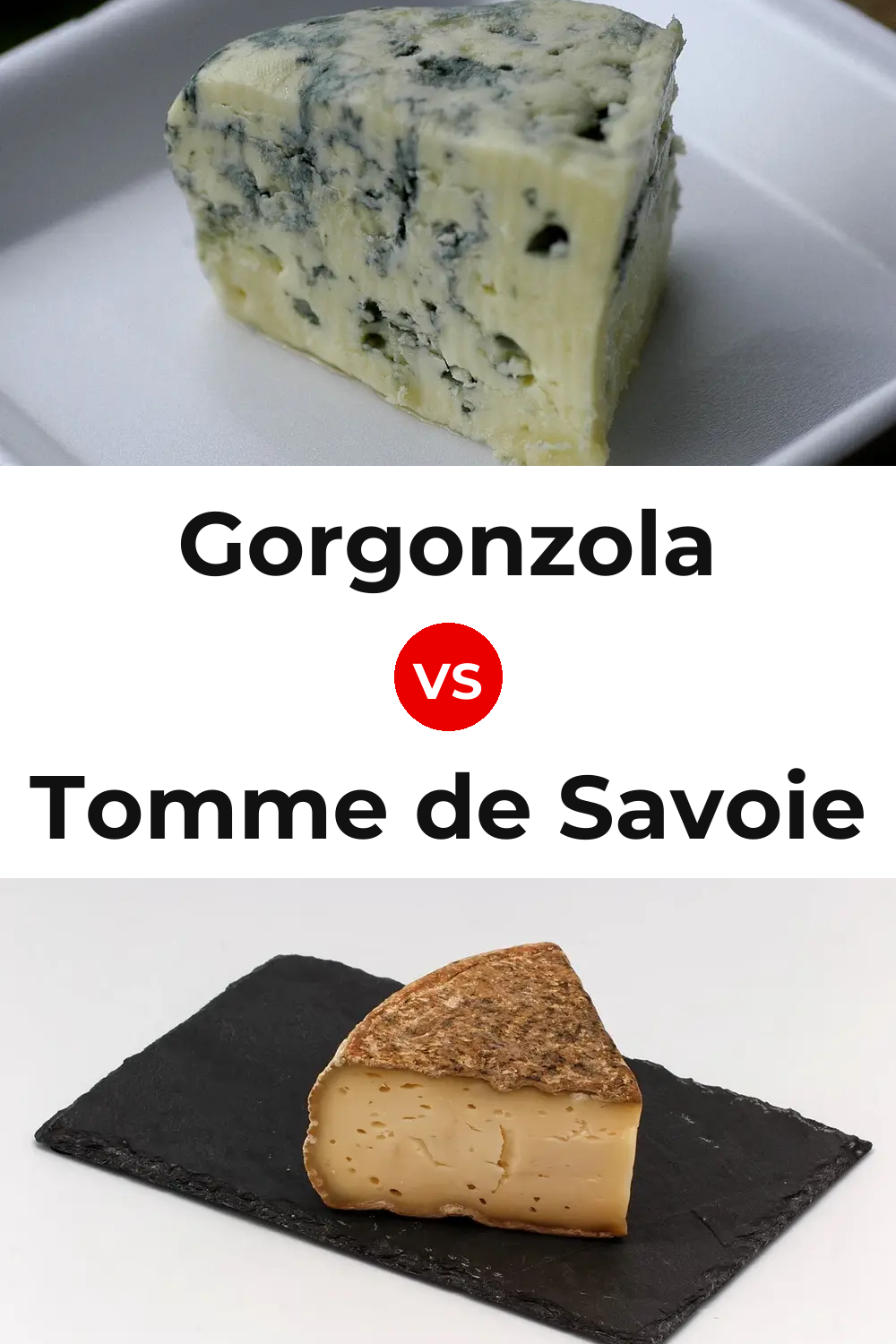 Gorgonzola Cheese vs Tomme de Savoie Cheese Pinterest comparison