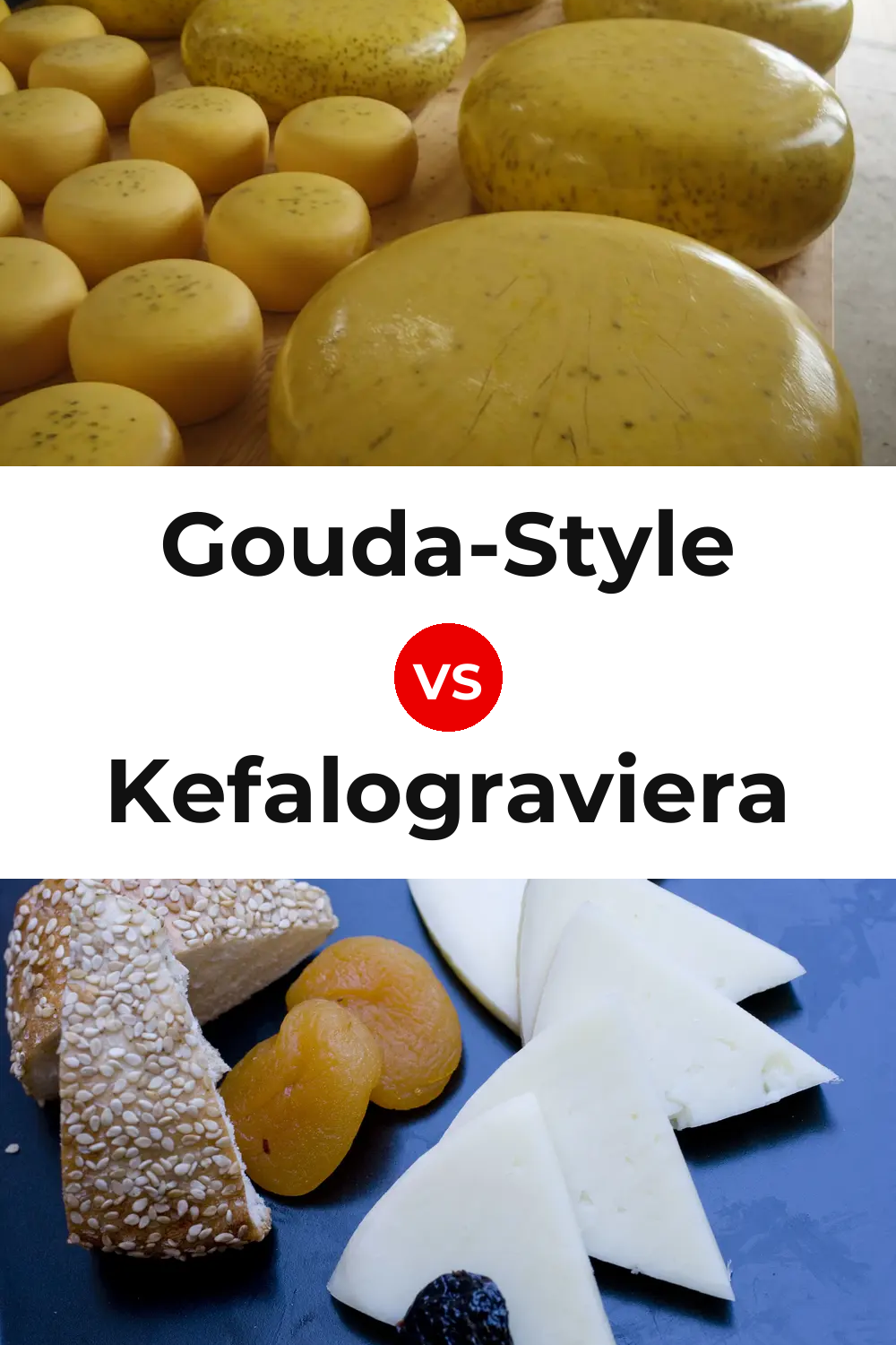 Gouda-Style Cheese vs Kefalograviera Cheese Pinterest comparison