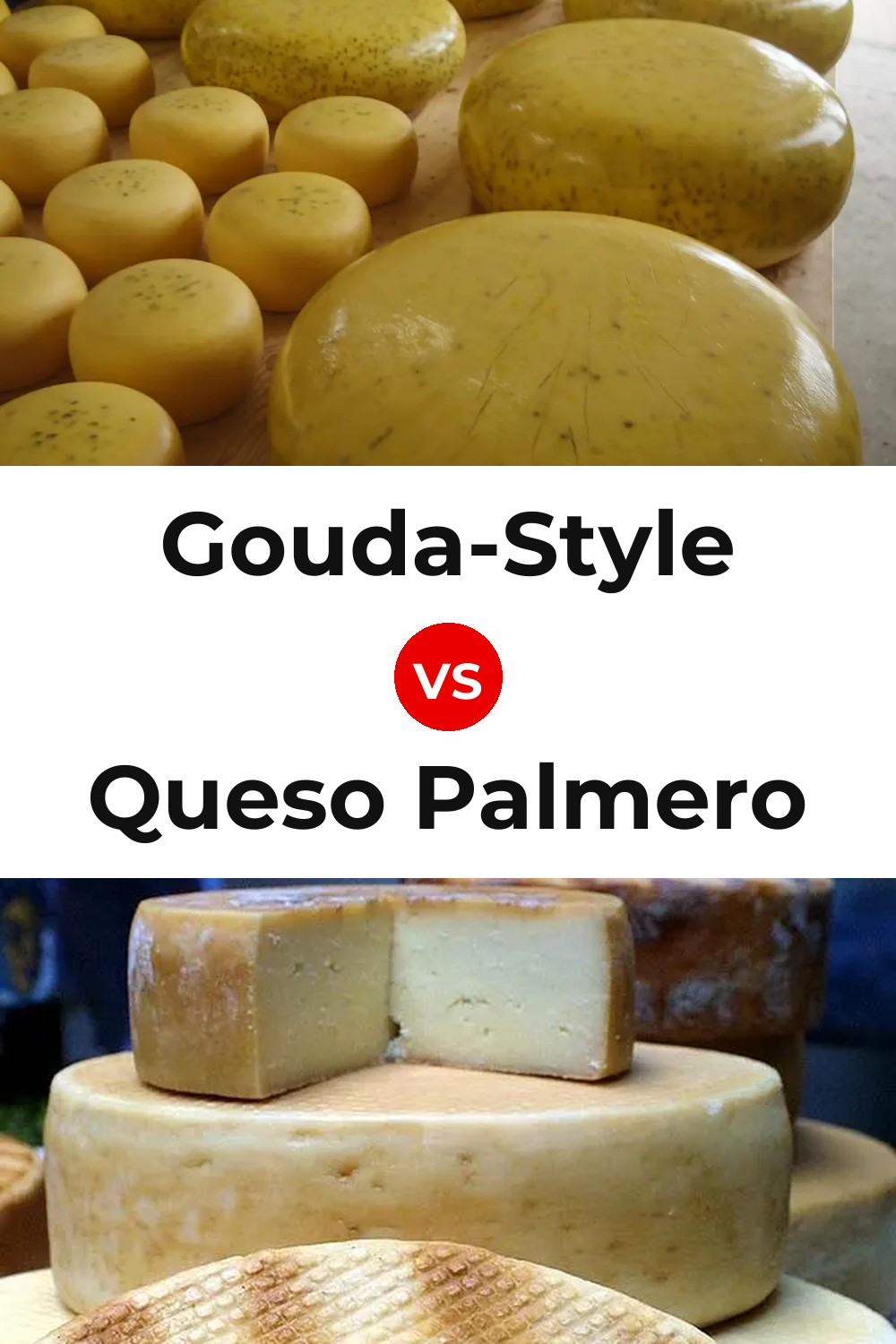 Gouda-Style Cheese vs Queso Palmero Pinterest comparison