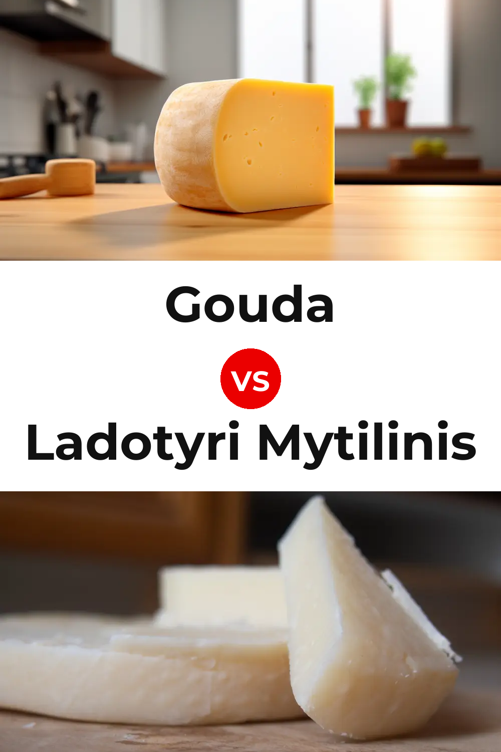 Gouda Cheese vs Ladotyri Mytilinis Cheese Pinterest comparison