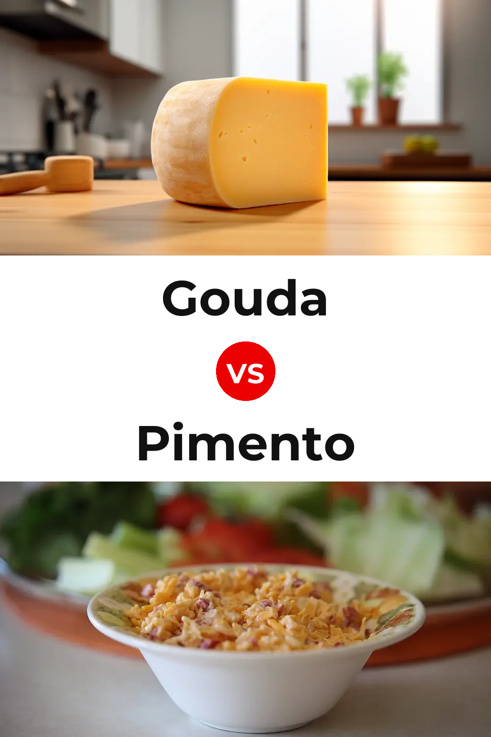Gouda Cheese vs Pimento Cheese Pinterest comparison