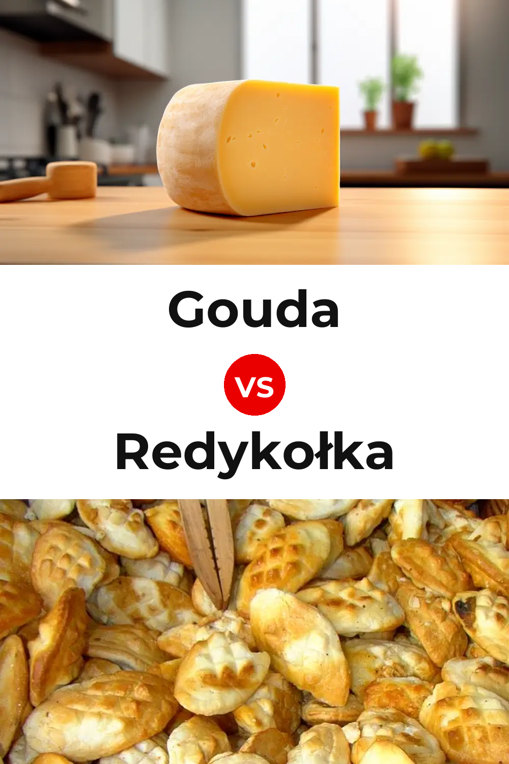 Gouda Cheese vs Redykołka Cheese Pinterest comparison