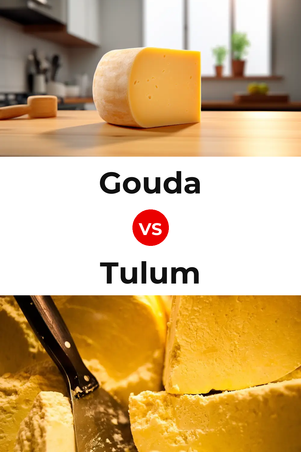 Gouda Cheese vs Tulum Cheese Pinterest comparison
