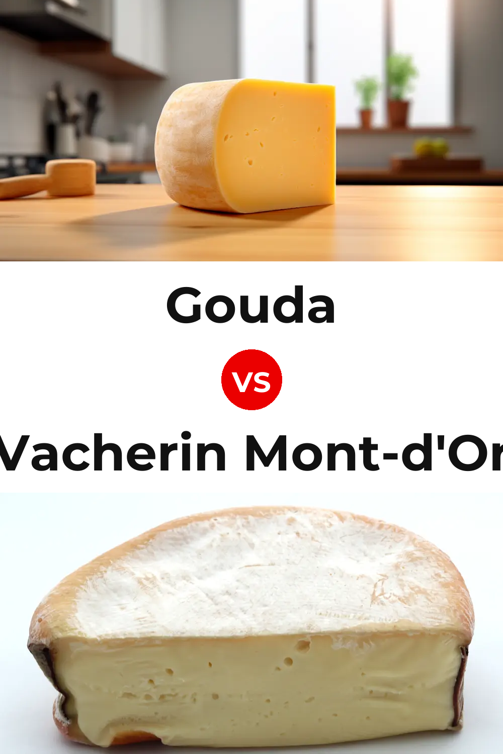 Gouda Cheese vs Vacherin Mont-d'Or Cheese Pinterest comparison