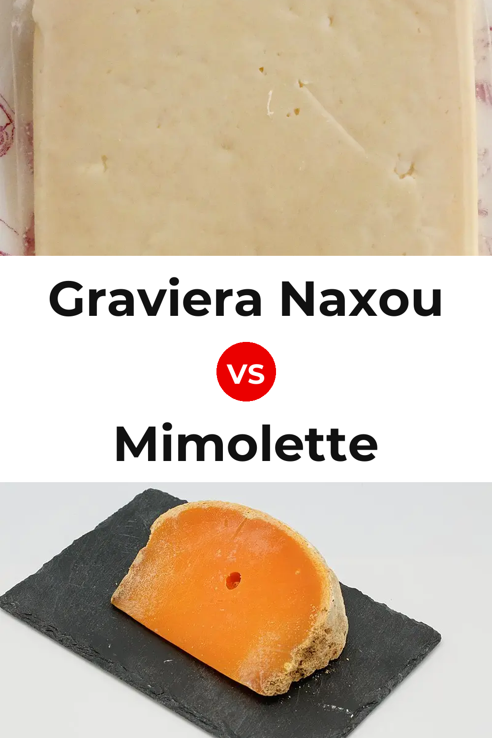 Graviera Naxou Cheese vs Mimolette Cheese Pinterest comparison