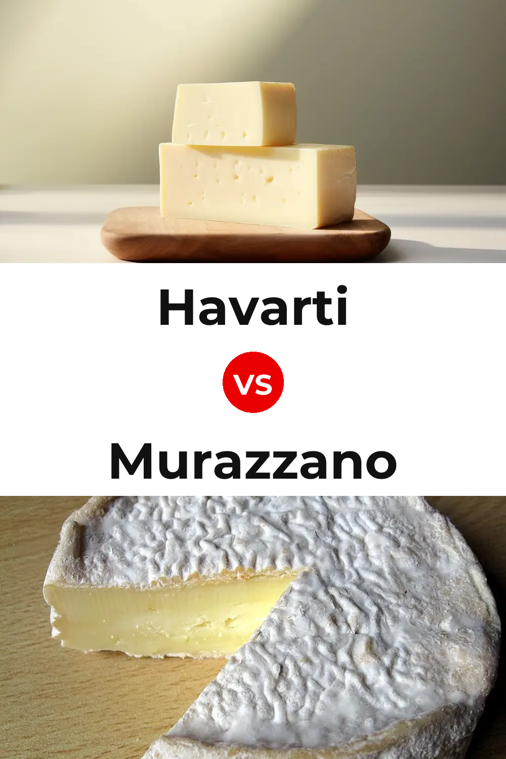 Havarti Cheese vs Murazzano Cheese Pinterest comparison