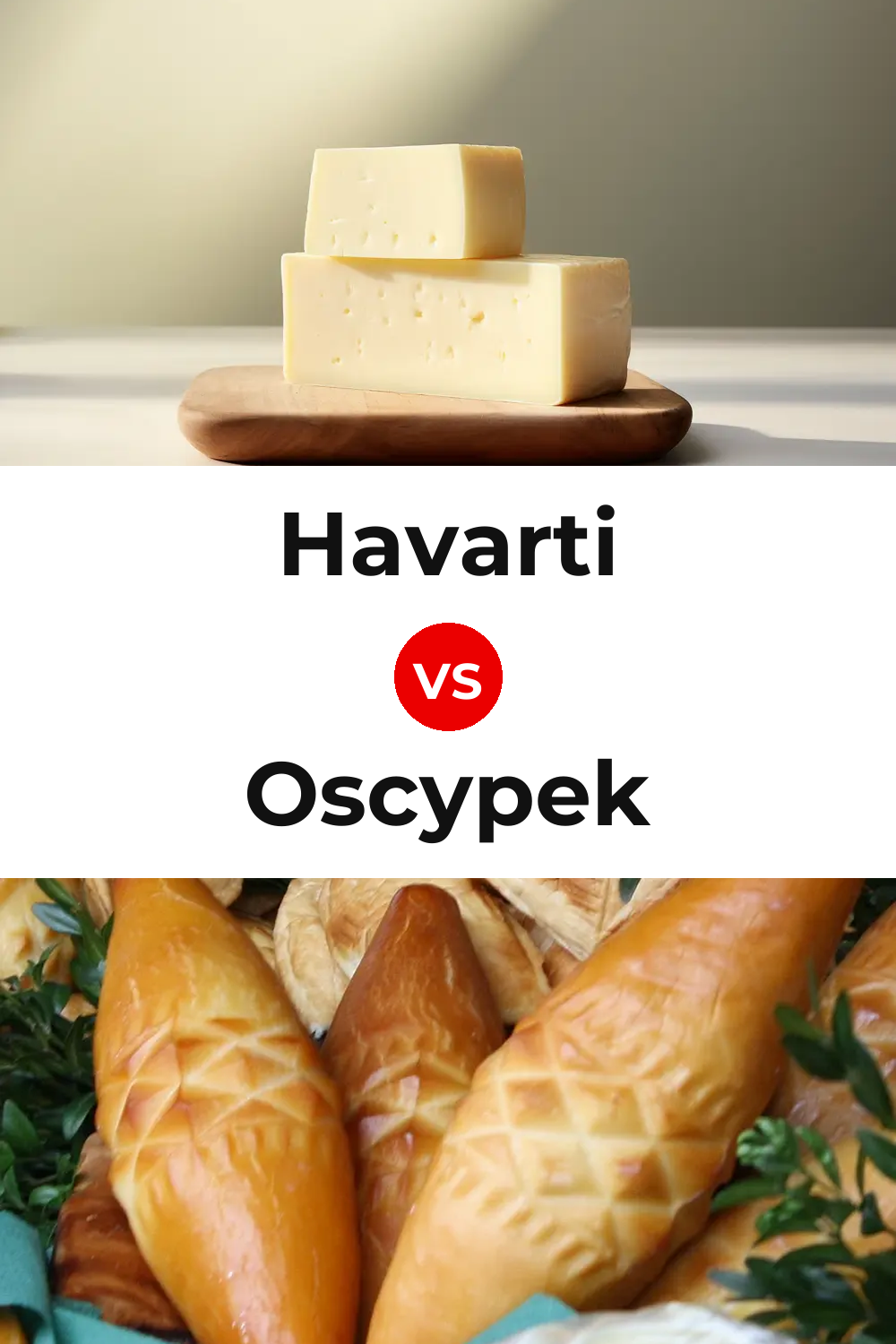 Havarti Cheese vs Oscypek Cheese Pinterest comparison