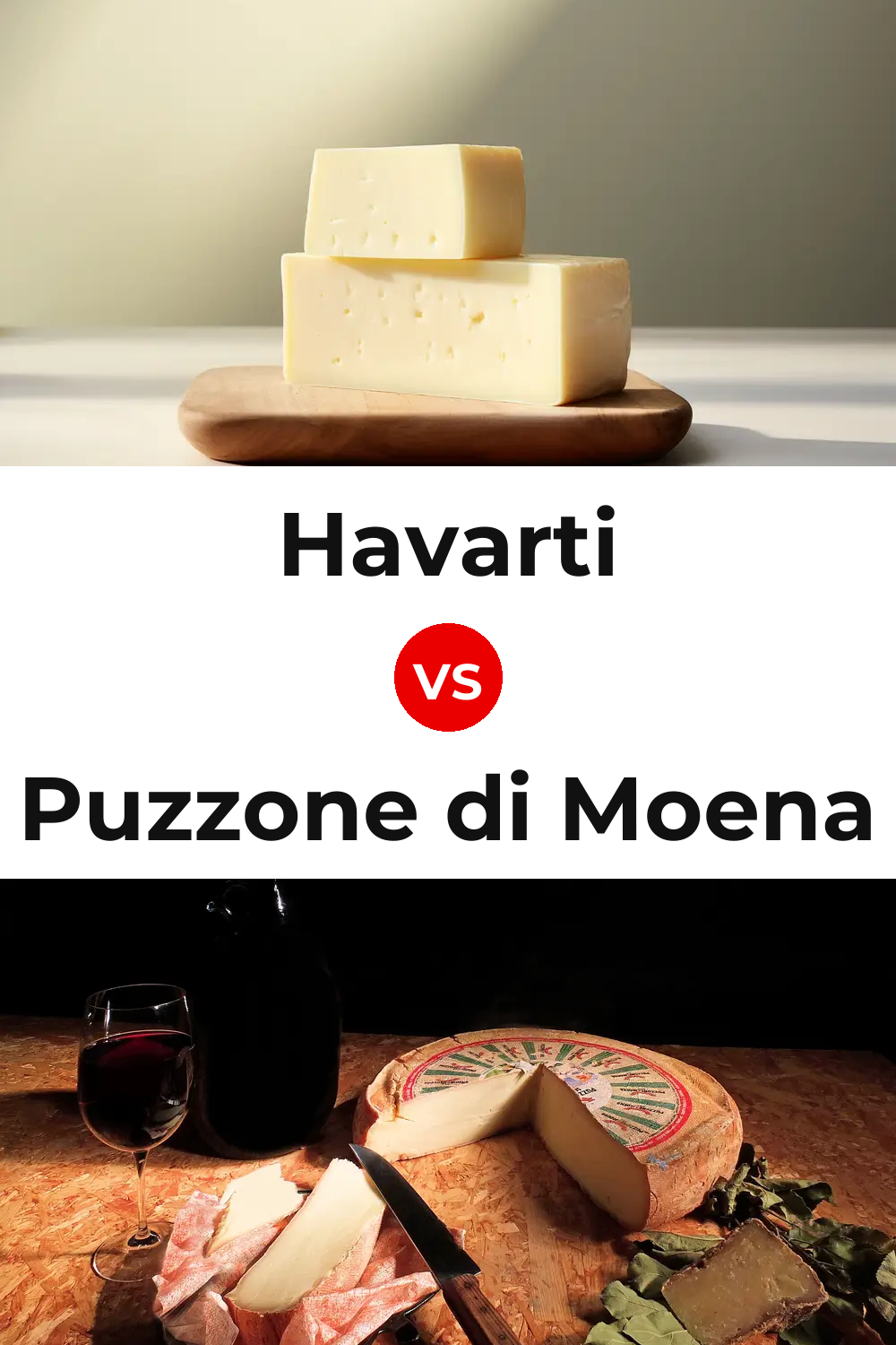 Havarti Cheese vs Puzzone di Moena Cheese Pinterest comparison