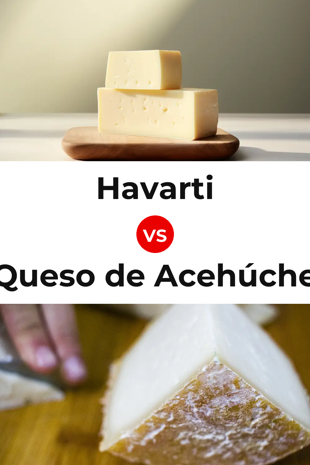 Havarti Cheese vs Queso de Acehúche Pinterest comparison