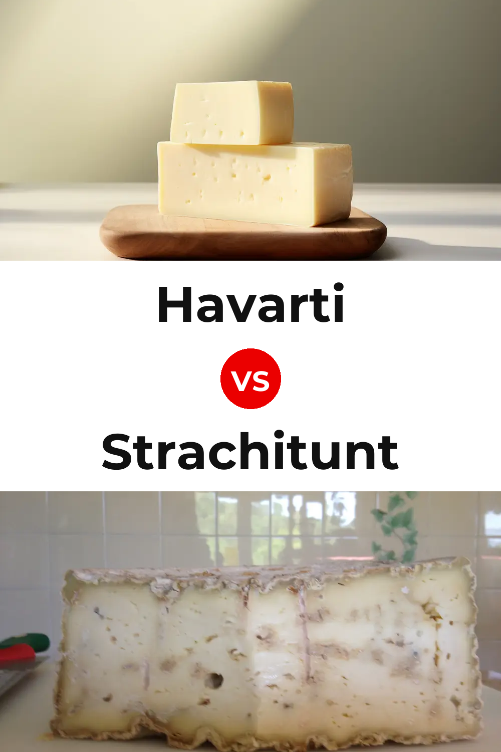 Havarti Cheese vs Strachitunt Cheese Pinterest comparison
