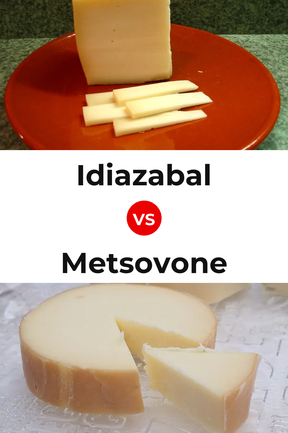 Idiazabal Cheese vs Metsovone Cheese Pinterest comparison