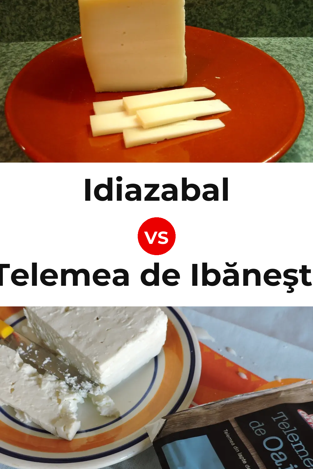 Idiazabal Cheese vs Telemea de Ibăneşti Cheese Pinterest comparison