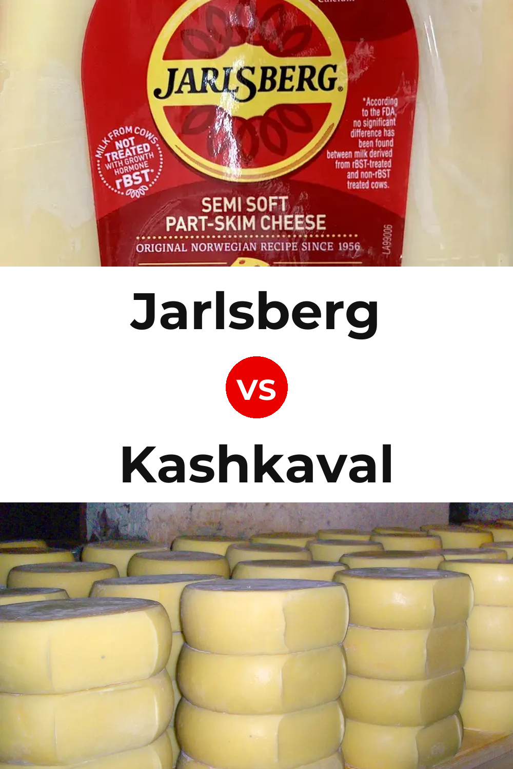 Jarlsberg Cheese vs Kashkaval Cheese Pinterest comparison