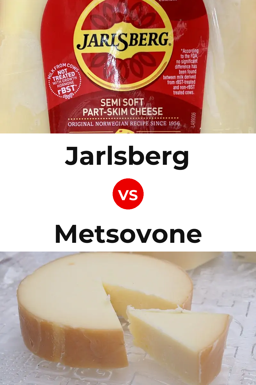 Jarlsberg Cheese vs Metsovone Cheese Pinterest comparison