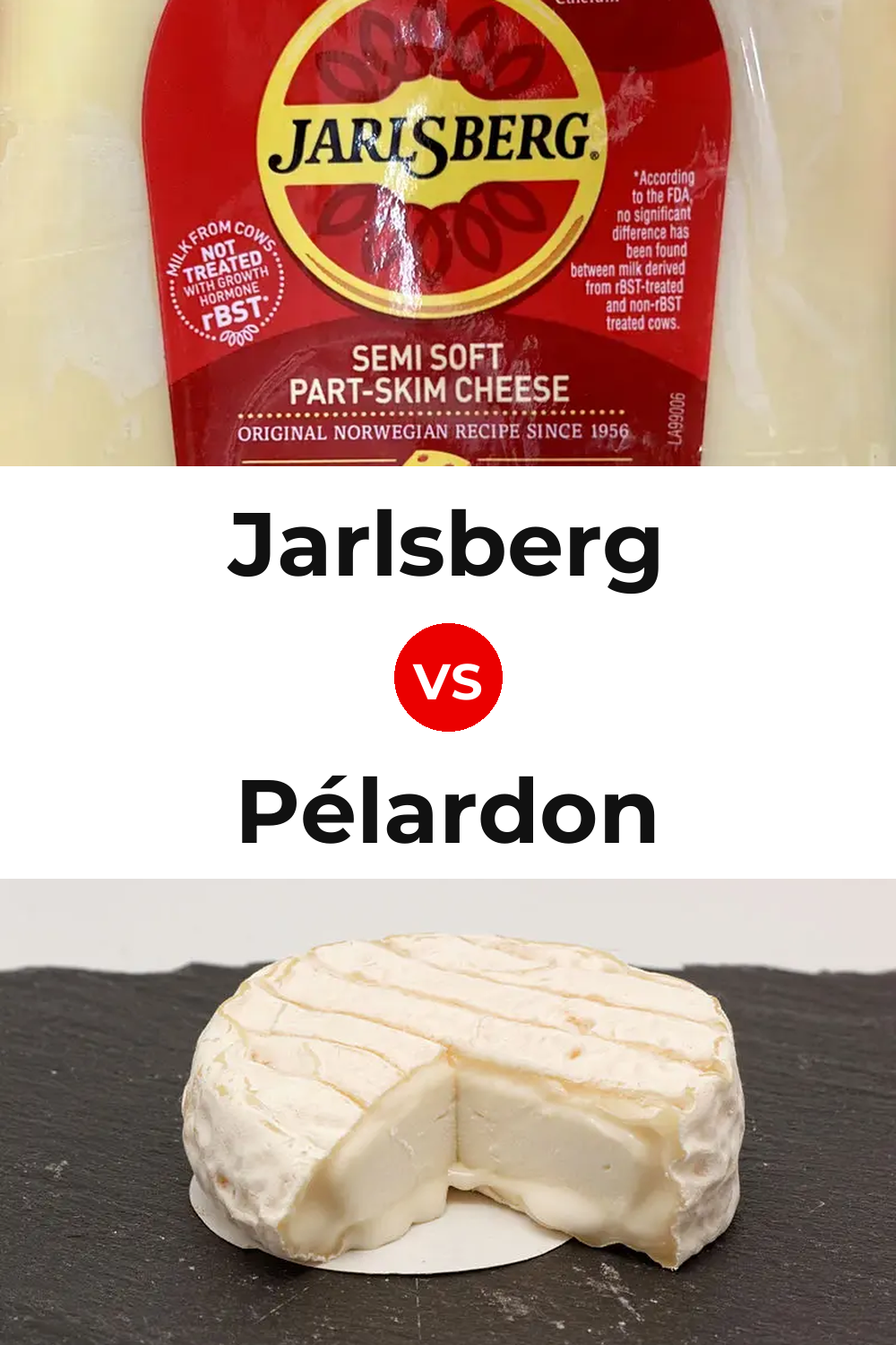Jarlsberg Cheese vs Pélardon Cheese Pinterest comparison