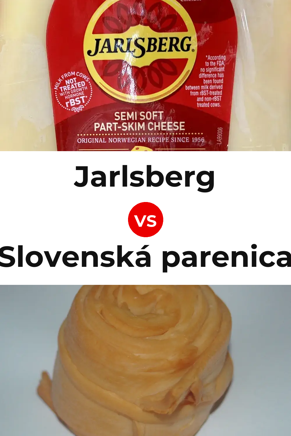 Jarlsberg Cheese vs Slovenská parenica Cheese Pinterest comparison