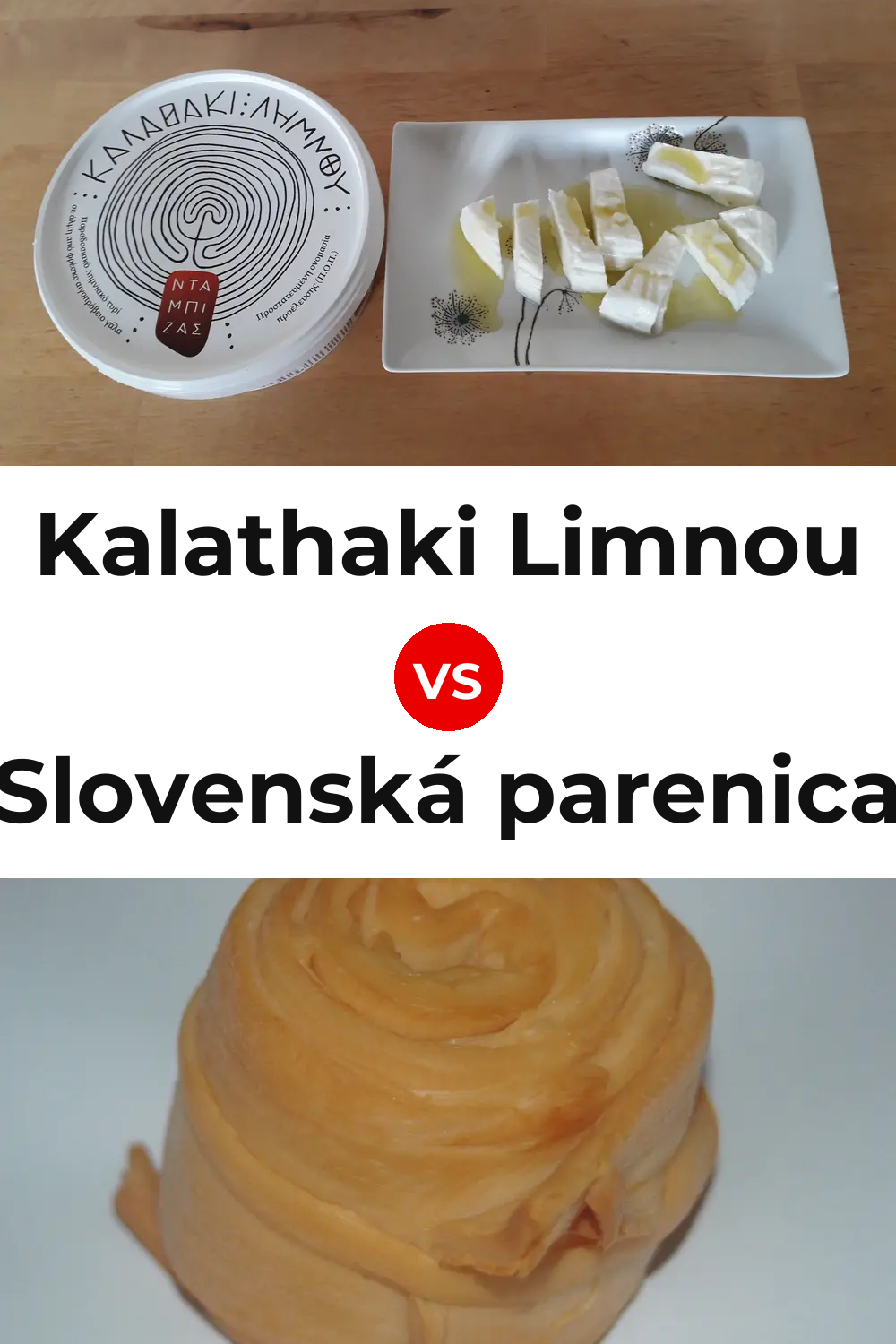 Kalathaki Limnou Cheese vs Slovenská parenica Cheese Pinterest comparison