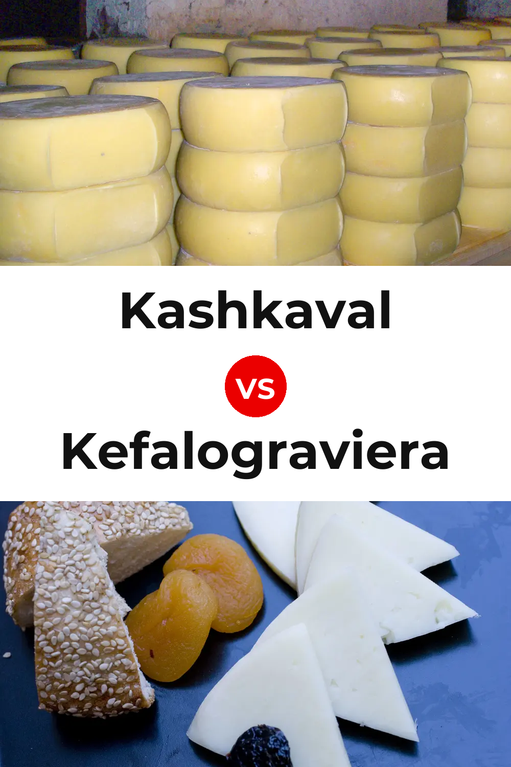 Kashkaval Cheese vs Kefalograviera Cheese Pinterest comparison