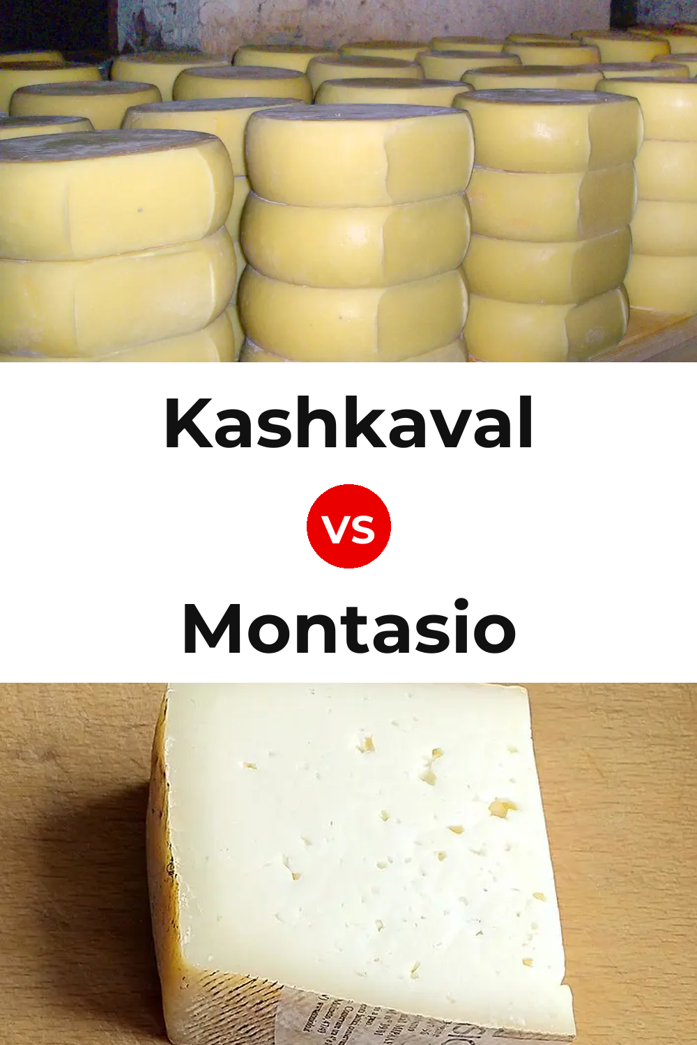 Kashkaval Cheese vs Montasio Cheese Pinterest comparison