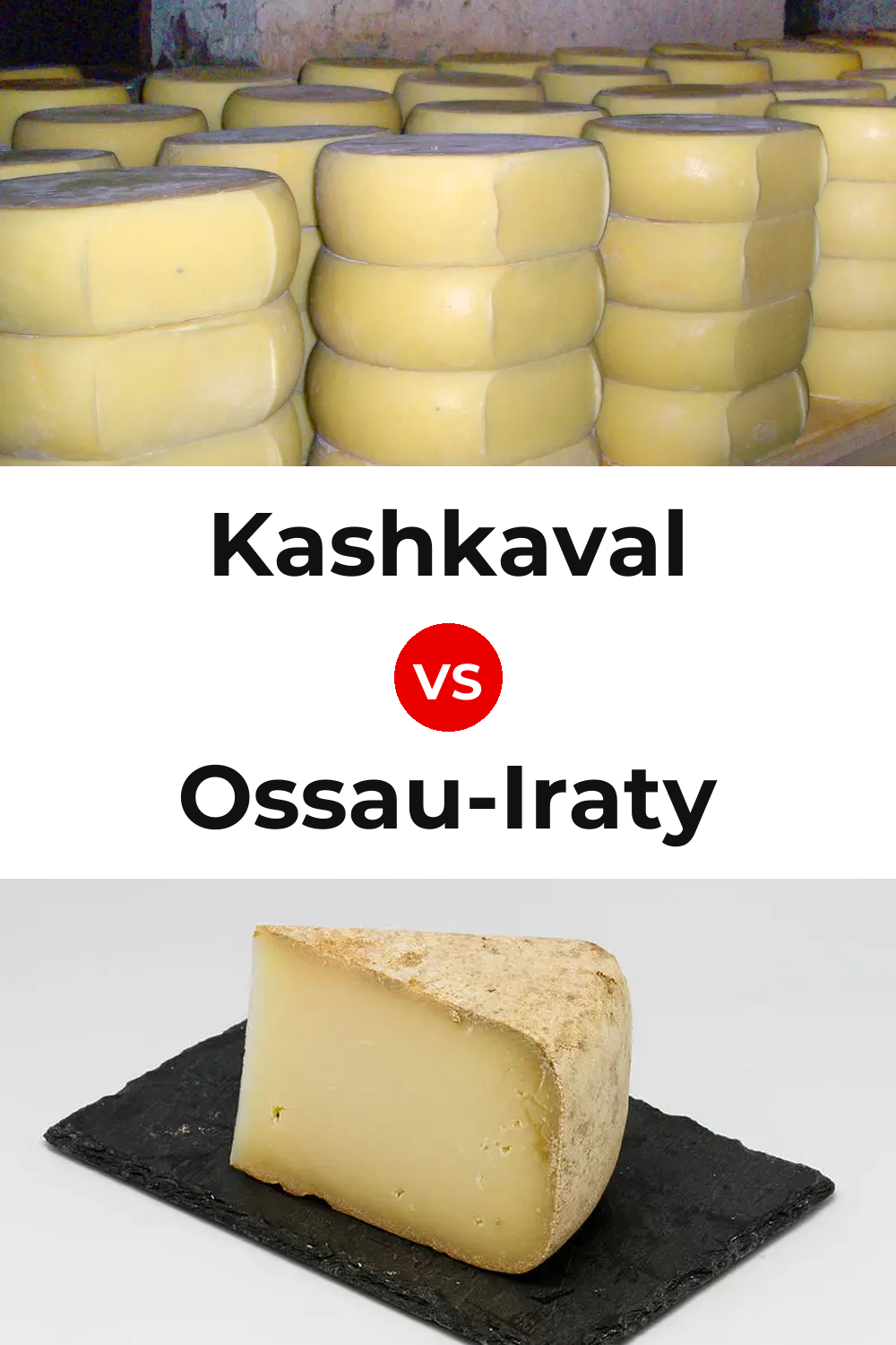 Kashkaval Cheese vs Ossau-Iraty Cheese Pinterest comparison