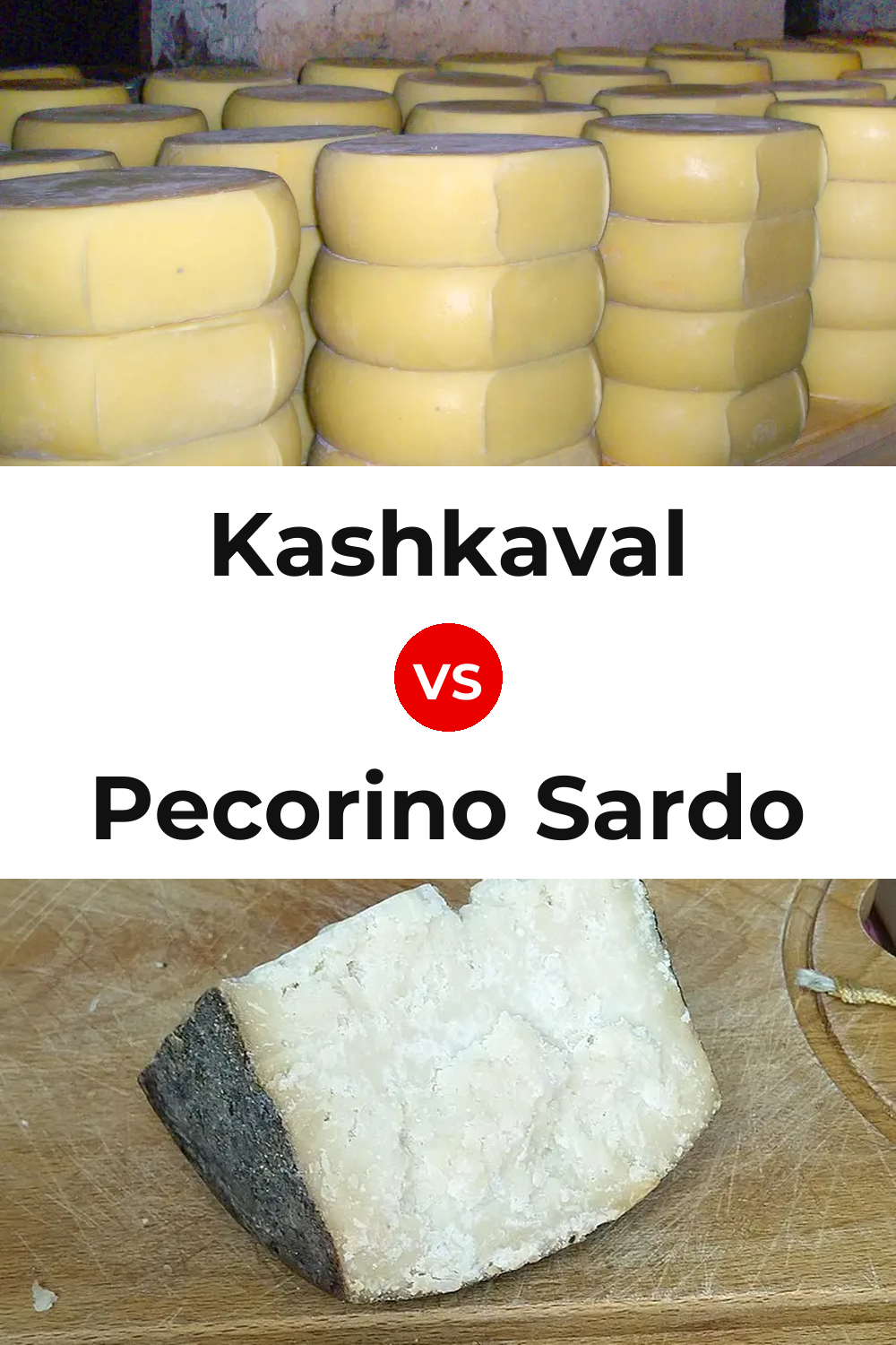 Kashkaval Cheese vs Pecorino Sardo Cheese Pinterest comparison