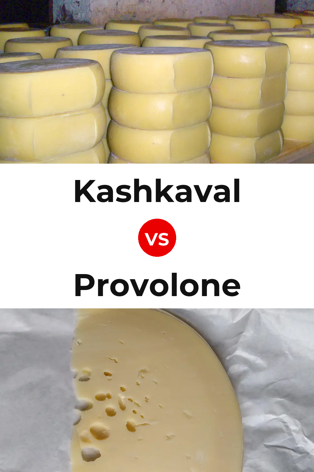Kashkaval Cheese vs Provolone Cheese Pinterest comparison