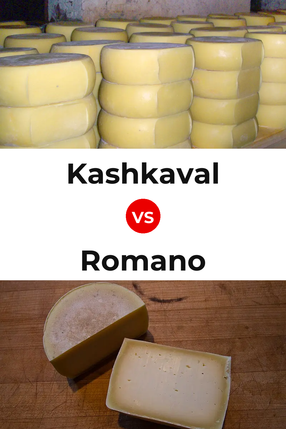 Kashkaval Cheese vs Romano Cheese Pinterest comparison