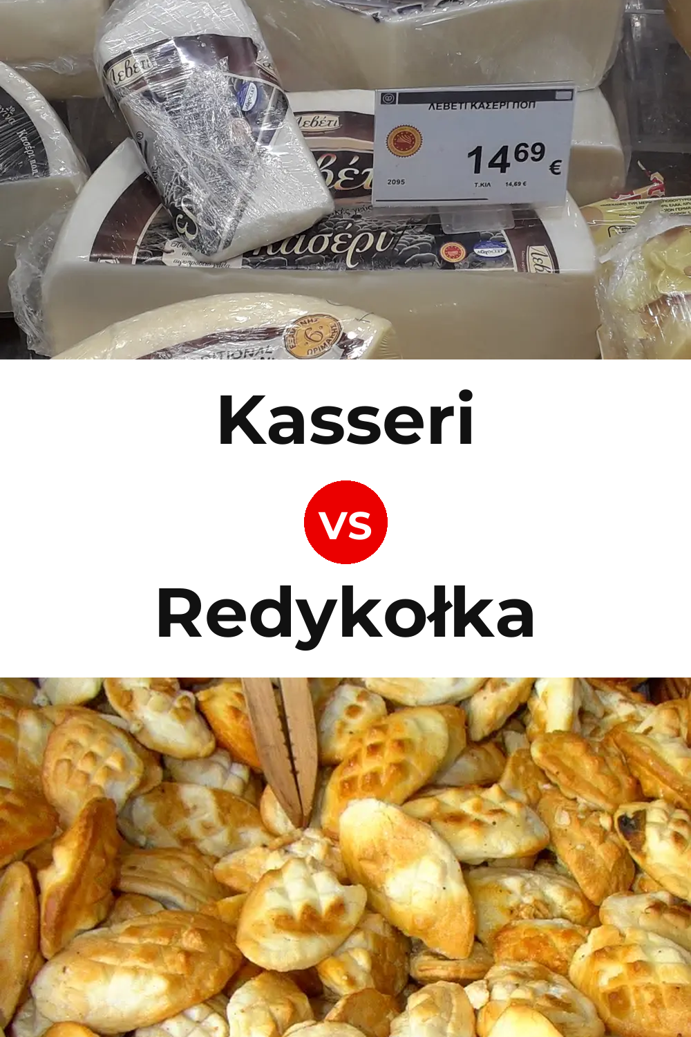 Kasseri Cheese vs Redykołka Cheese Pinterest comparison