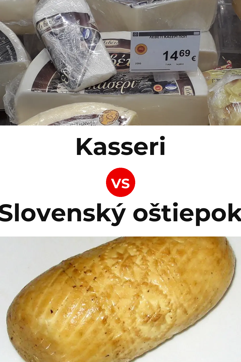 Kasseri Cheese vs Slovenský oštiepok Cheese Pinterest comparison