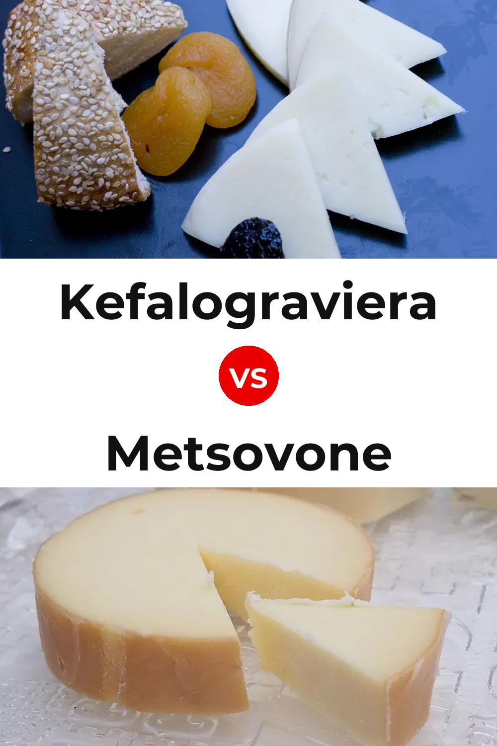 Kefalograviera Cheese vs Metsovone Cheese Pinterest comparison