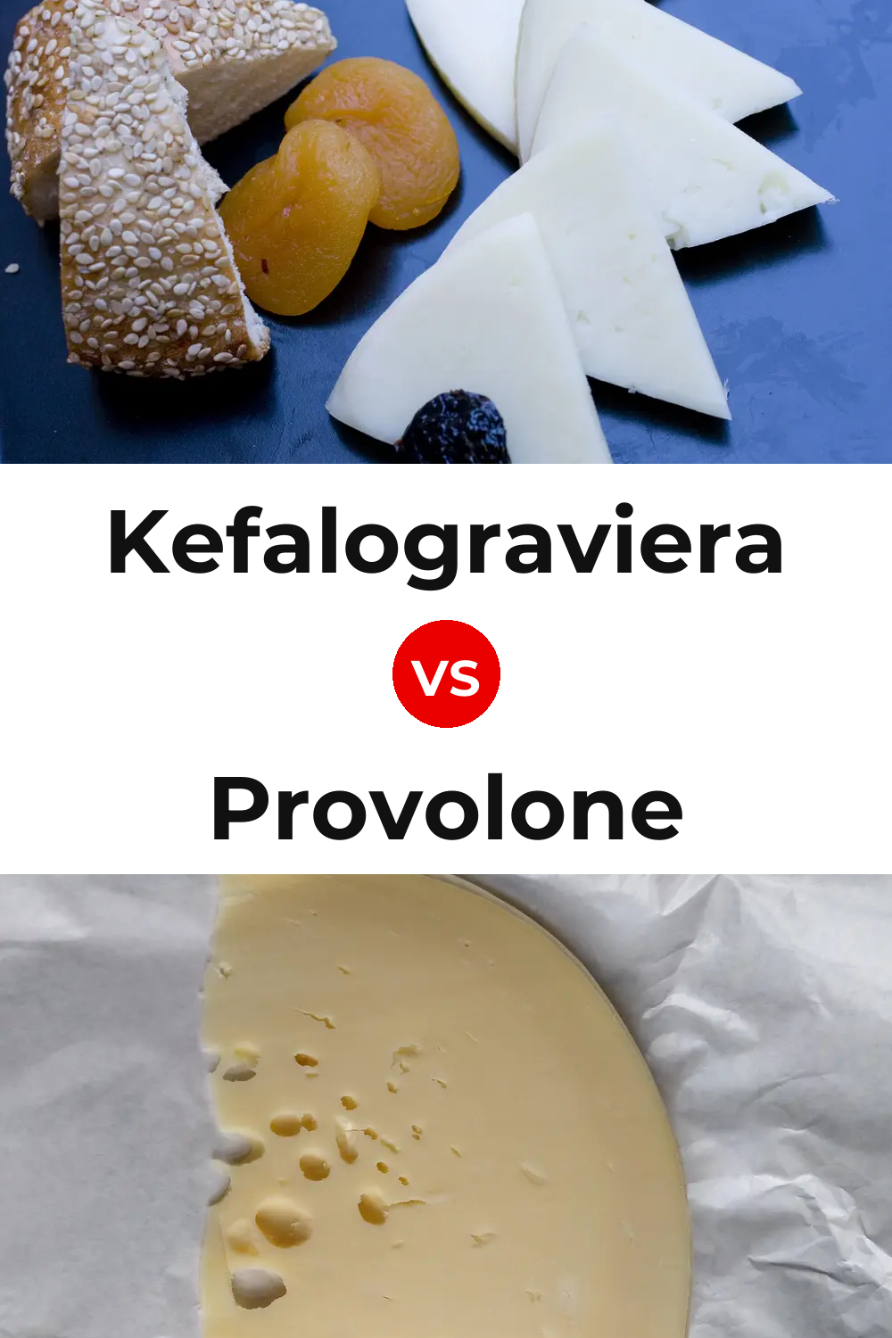 Kefalograviera Cheese vs Provolone Cheese Pinterest comparison