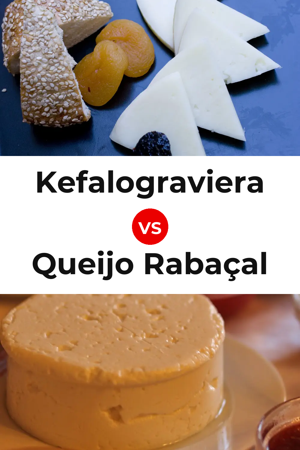 Kefalograviera Cheese vs Queijo Rabaçal Pinterest comparison