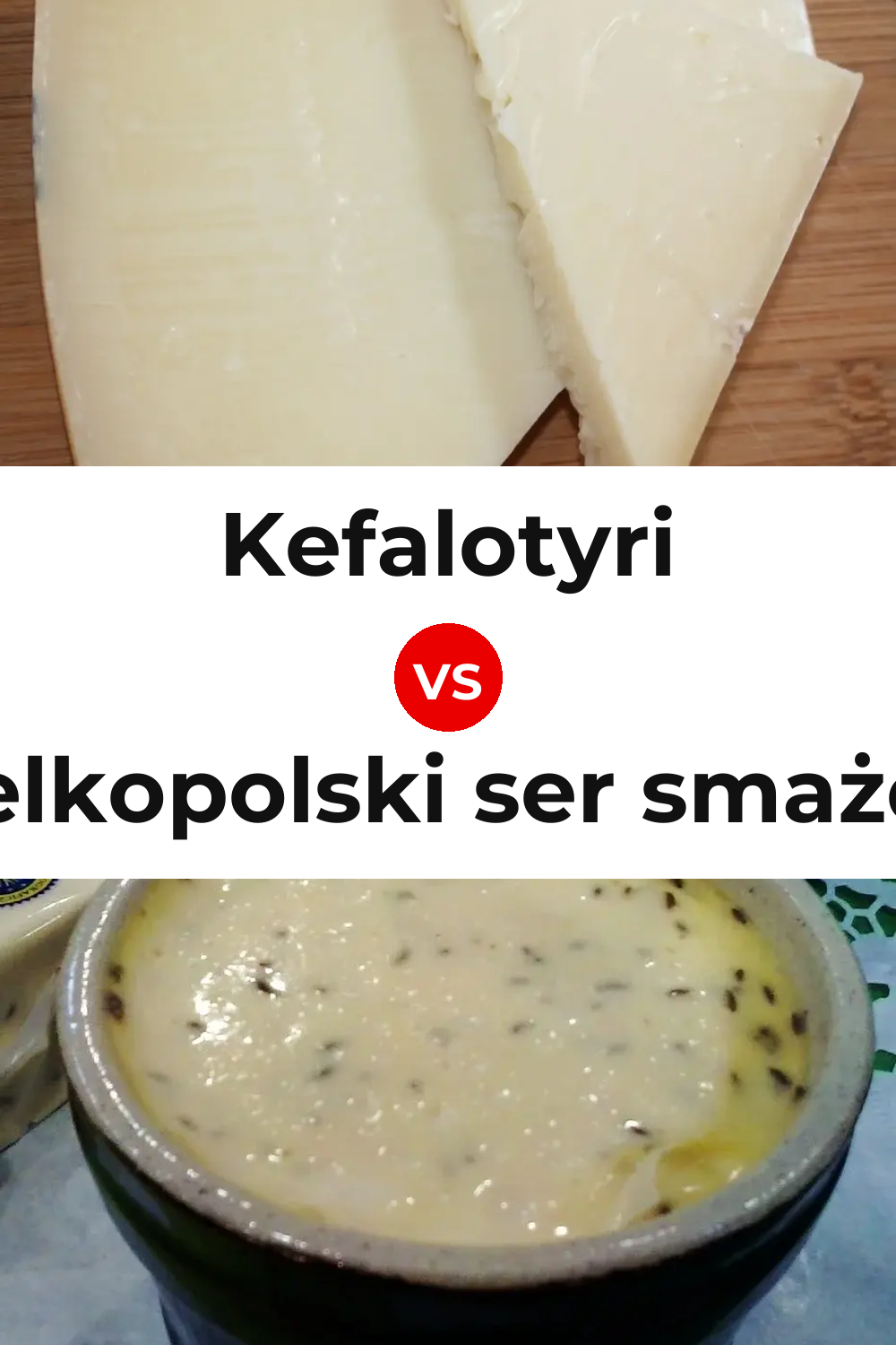 Kefalotyri Cheese vs Wielkopolski ser smażony Cheese Pinterest comparison