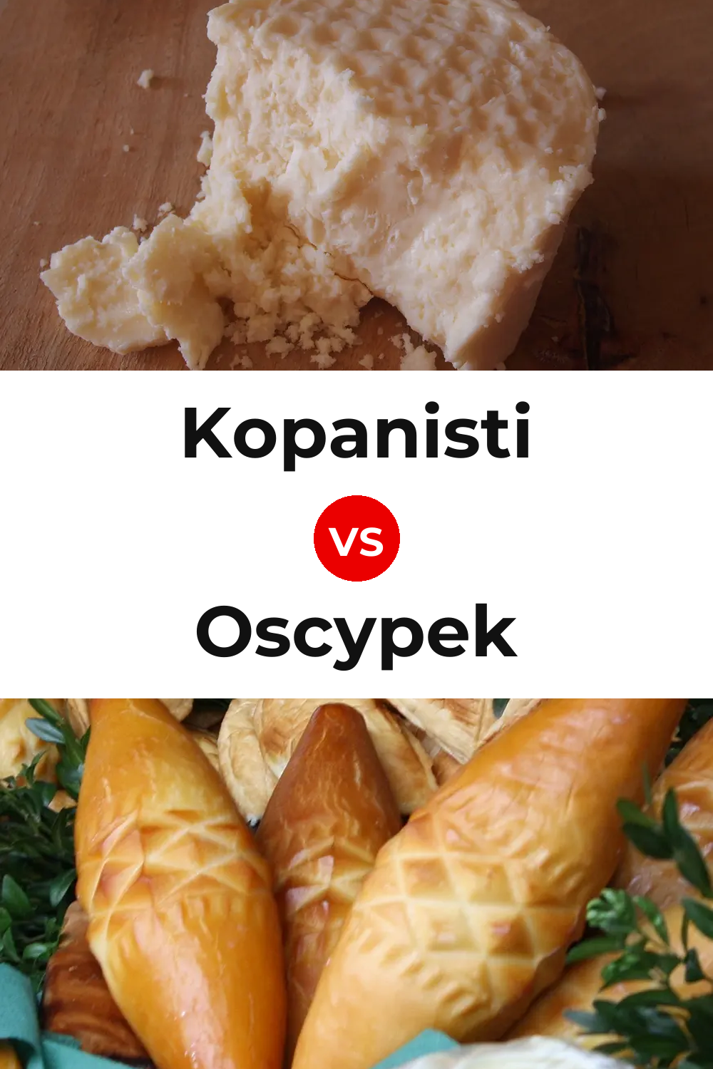 Kopanisti Cheese vs Oscypek Cheese Pinterest comparison