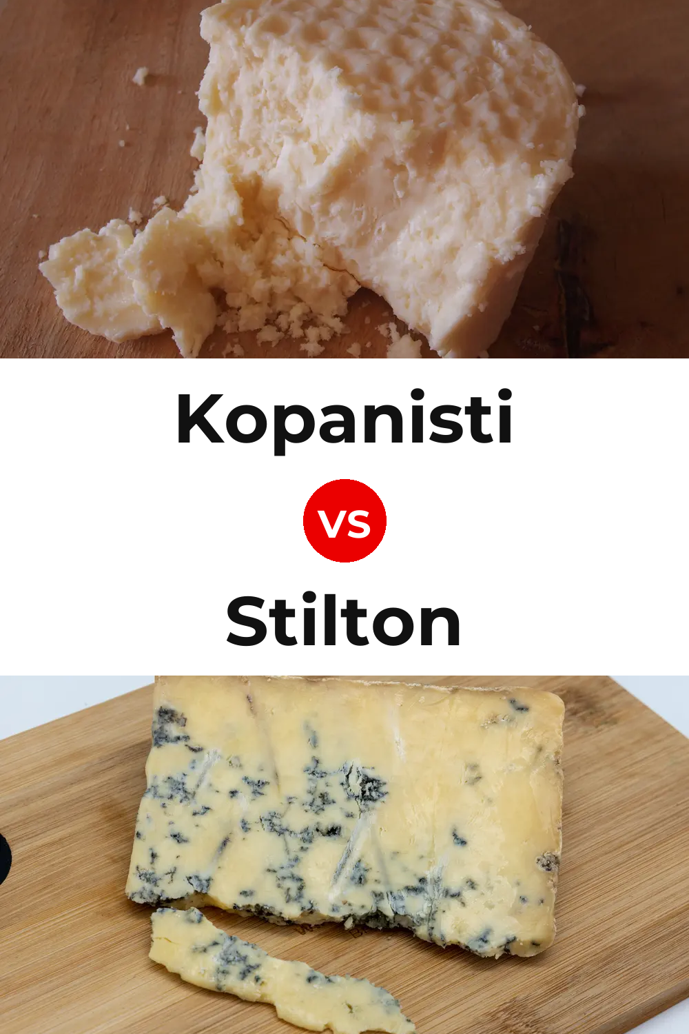 Kopanisti Cheese vs Stilton Cheese Pinterest comparison