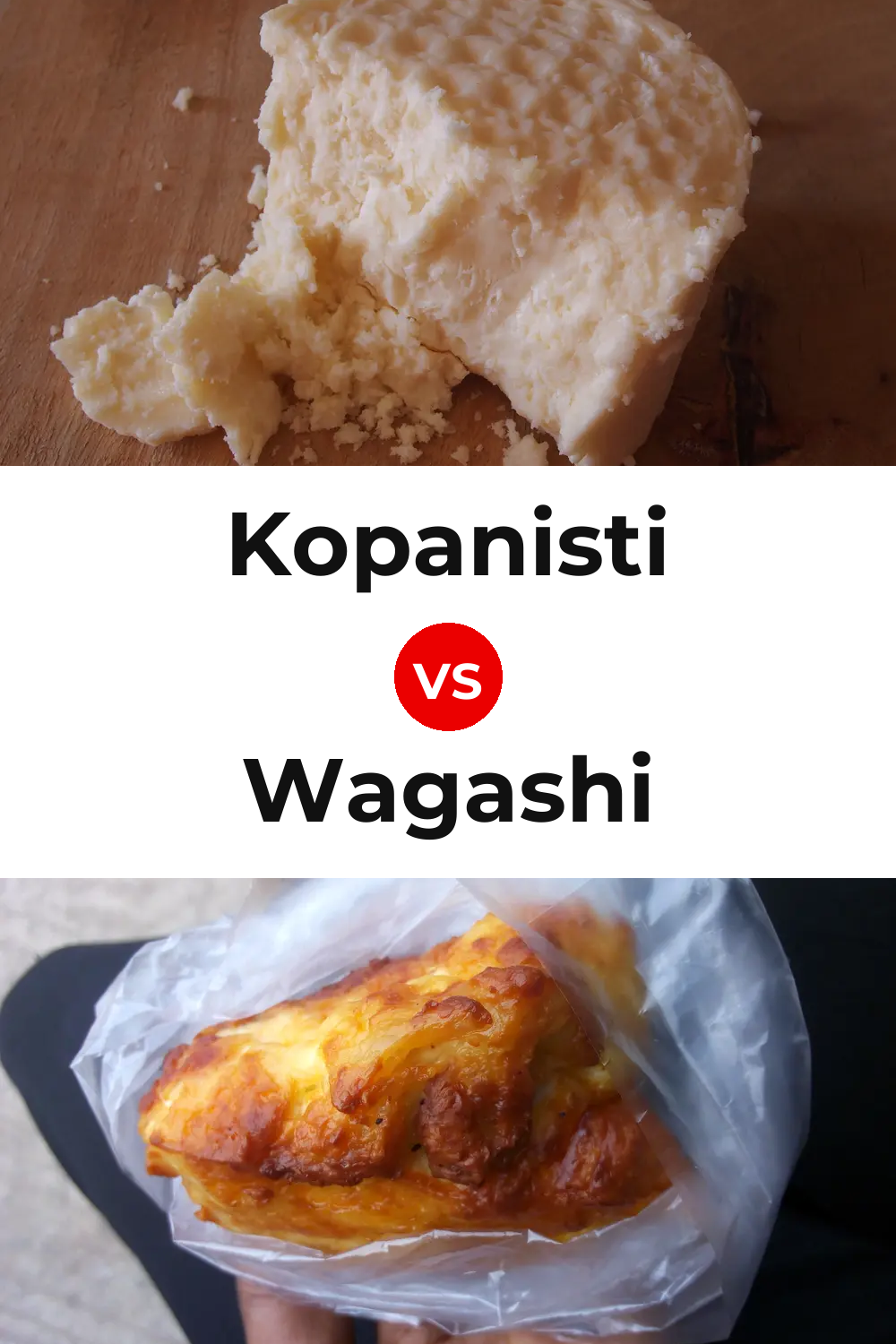 Kopanisti Cheese vs Wagashi Cheese Pinterest comparison