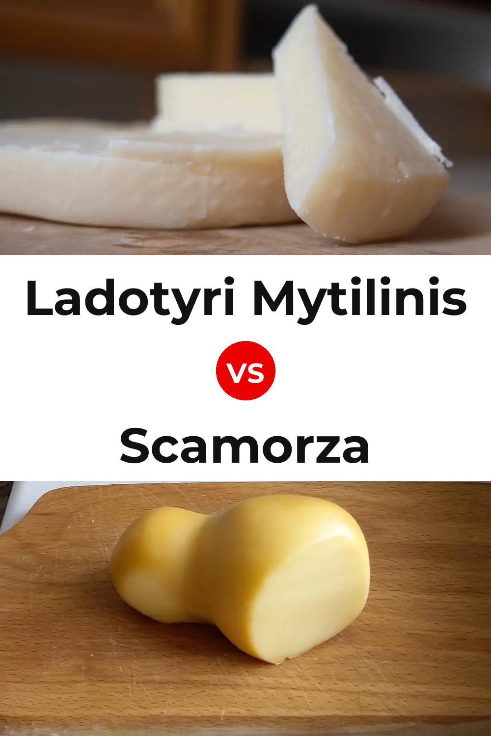 Ladotyri Mytilinis Cheese vs Scamorza Cheese Pinterest comparison