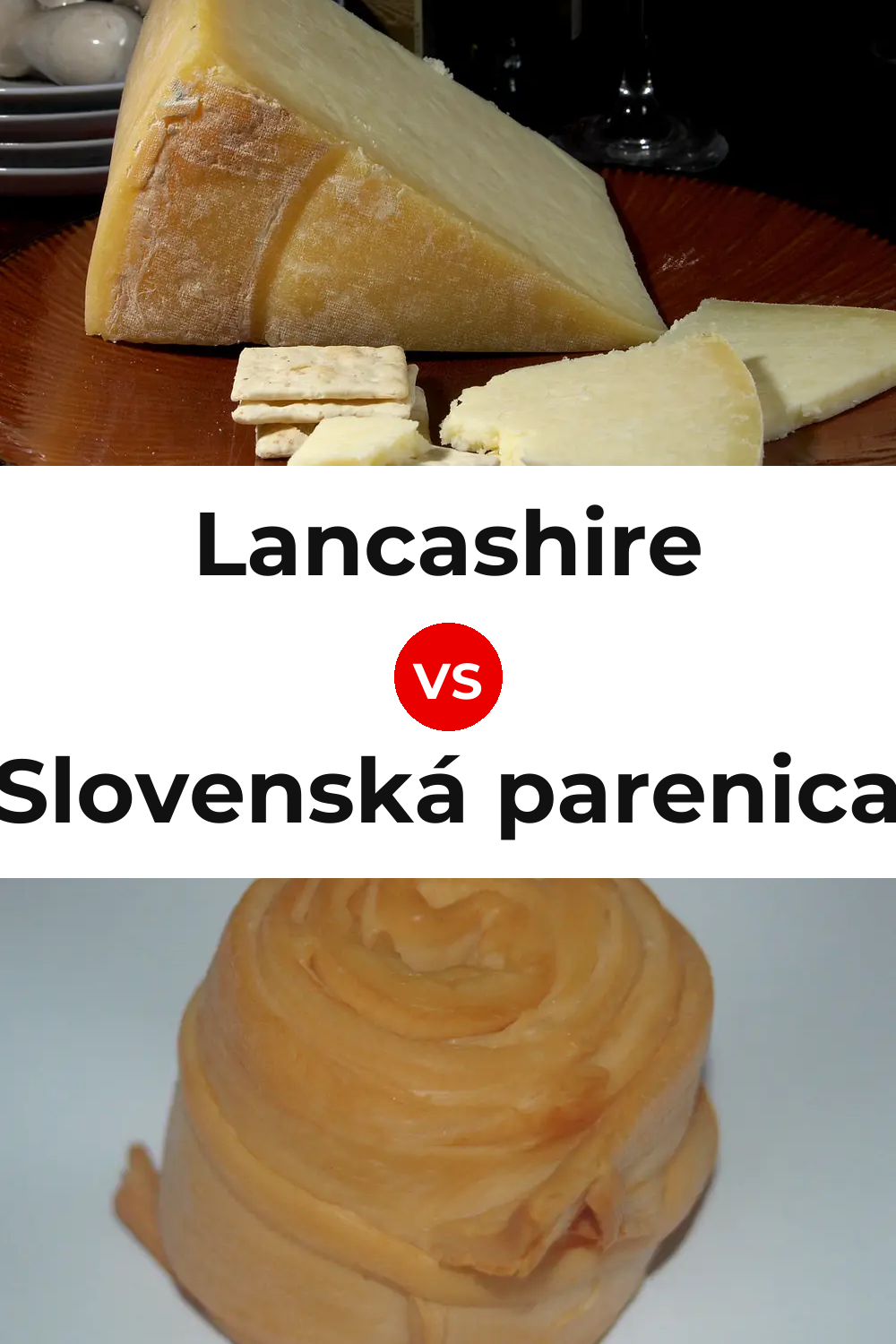 Lancashire Cheese vs Slovenská parenica Cheese Pinterest comparison