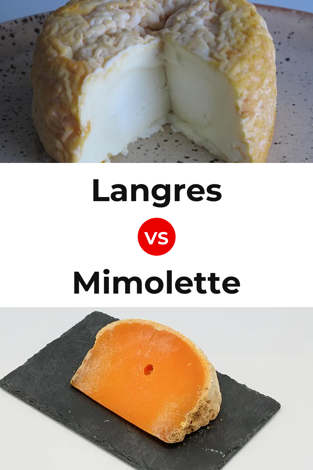 Langres Cheese vs Mimolette Cheese Pinterest comparison