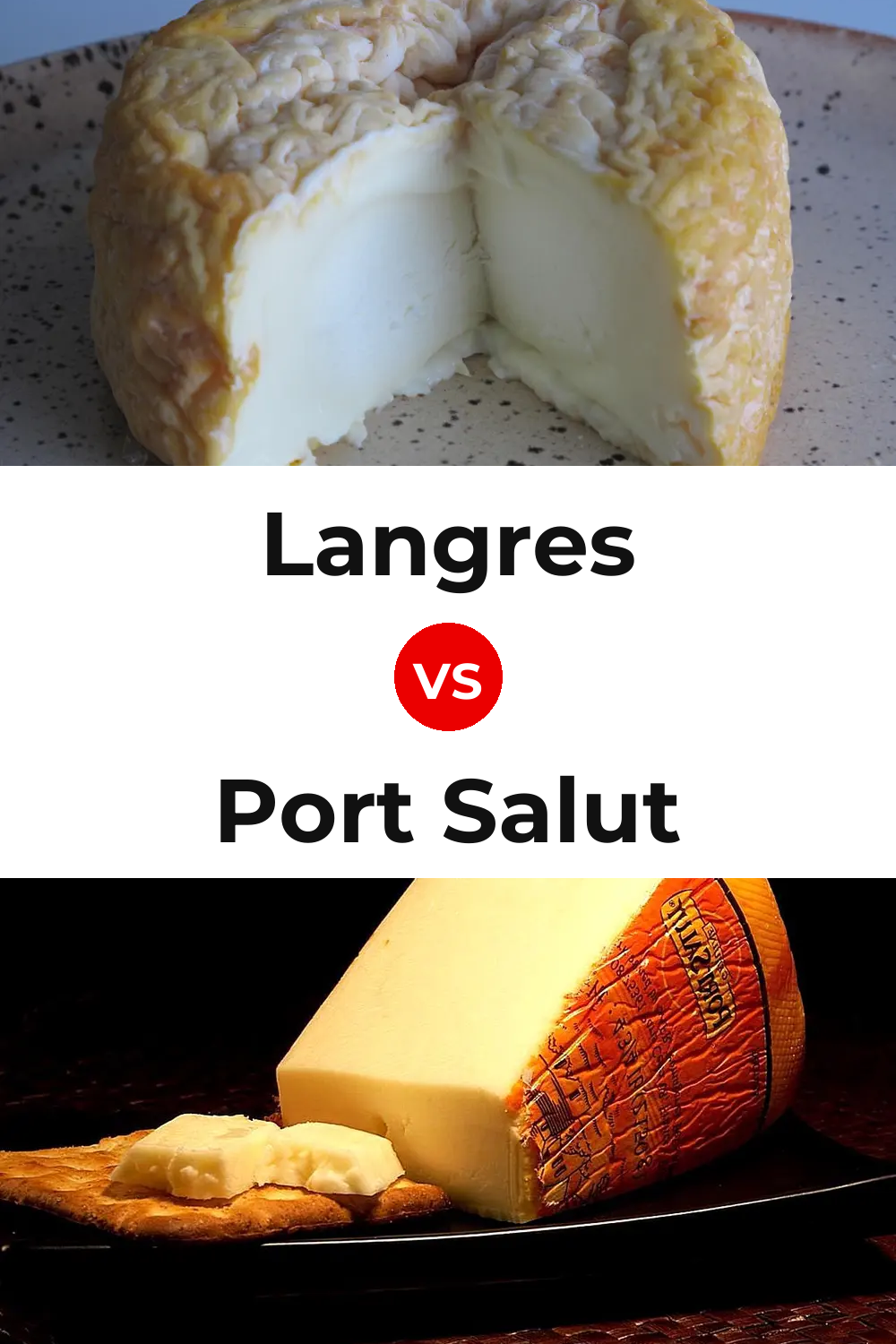Langres Cheese vs Port Salut Cheese Pinterest comparison