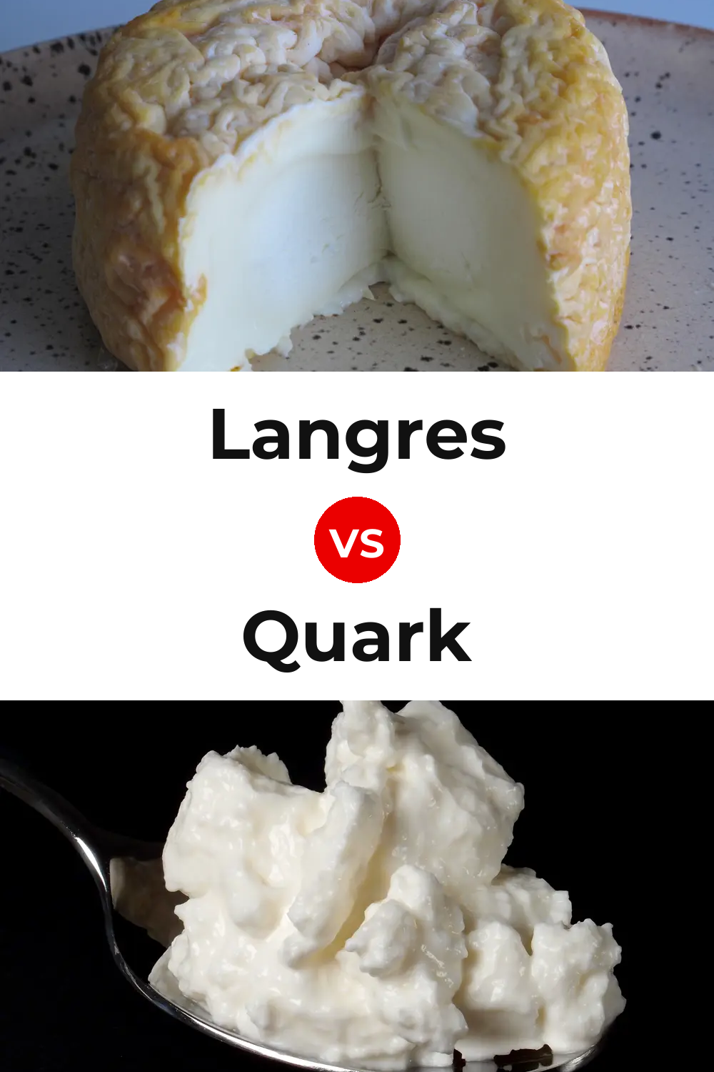 Langres Cheese vs Quark Cheese Pinterest comparison